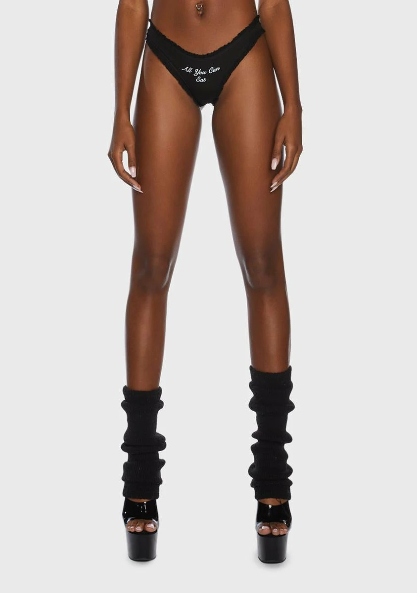 MaryJaneNite All You Can Eat Thong 4 MaryJaneNite All You Can Eat Thong - Image 2