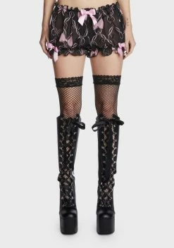 Widow Tigthly Wound Chiffon Shorts