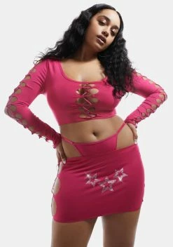 Generation Kiss Plus Flirt Skirt Set