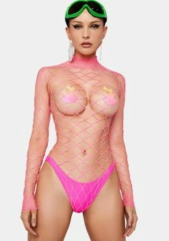 X_Be Wicked Diva Dancing All Night Fishnet Bodystocking