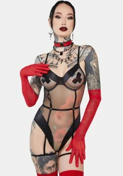 X_Mapale Feeling Thorny Rose Print Teddy