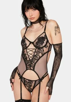 X_Seven 'til Midnight Yes I'm Spoiled 3-Piece Lingerie Set