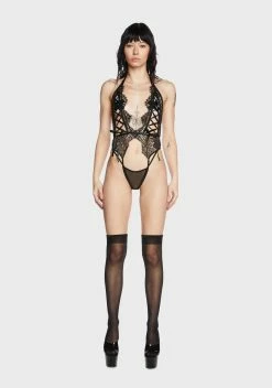 Roma Femme Fatale Crotchless Teddy
