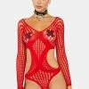 X_Elegant Moments Hot Electric Love Crochet Teddy