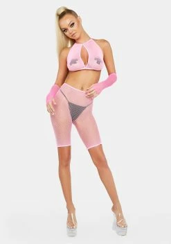 X_Pink Lipstick Pretty Dark As Night Bike Short Set -Velvet Muse Store 2bDMCeAJBzLQrNTcQpDbde5fmxpOEeRB 24