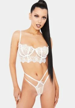 Roma Wedding Rosette Lingerie Set