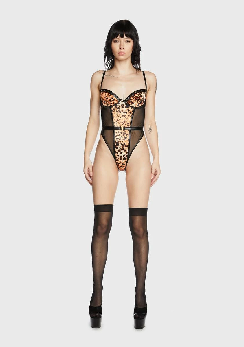 Roma Jungle Kitten Belted Teddy 6 Roma Jungle Kitten Belted Teddy - Image 4