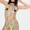 X_Be Wicked Luv Ya Always Rainbow Bodysuit