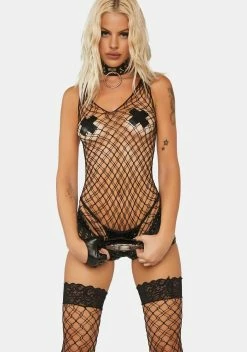 X_Be Wicked Sweet Revenge Fishnet Bodysuit