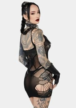 X_Glitter Come Over Fishnet Chemise -Velvet Muse Store 6Htk674UF07vO6RdtkLXRetsifOy2iSM 24