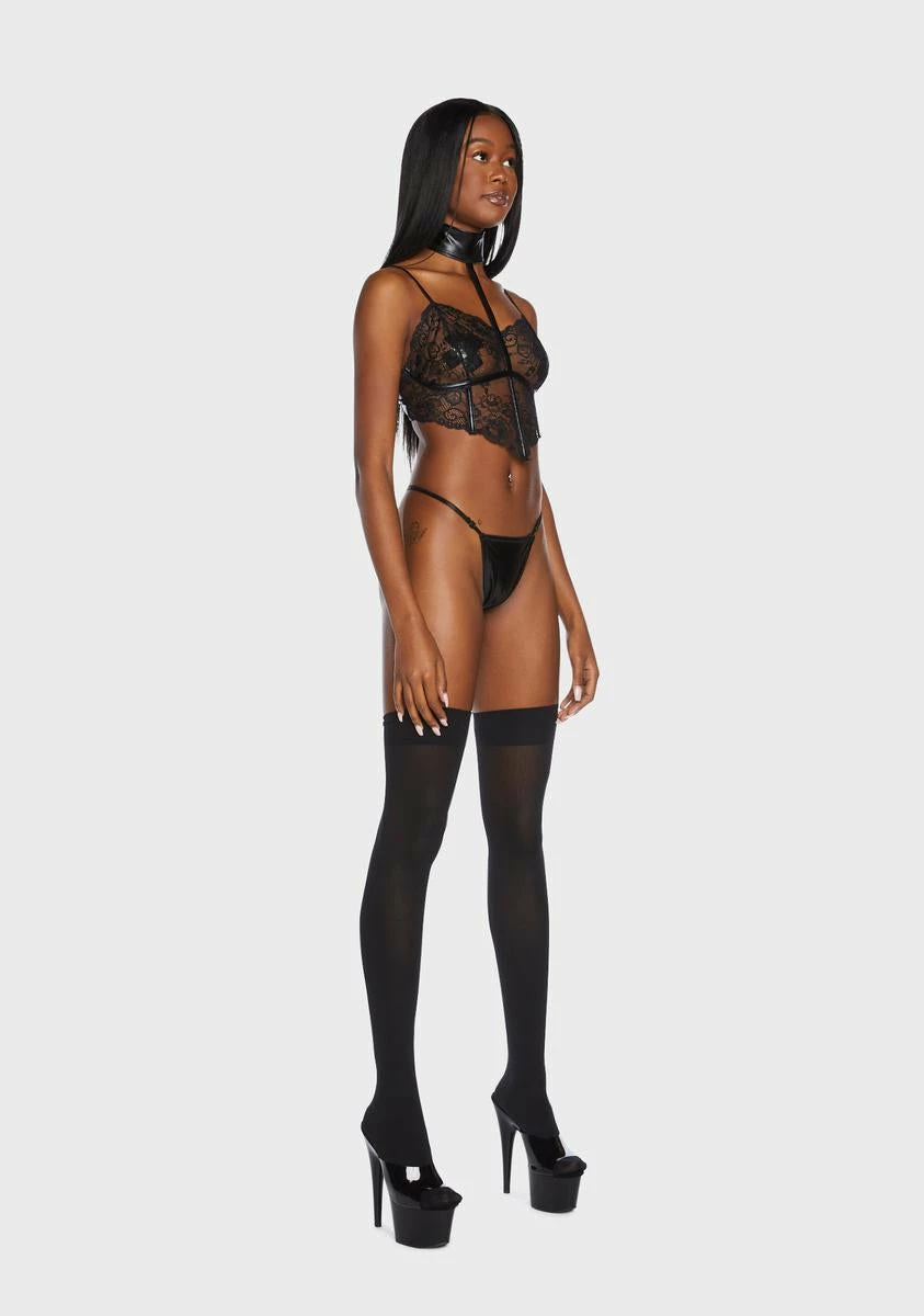 X_Coquette Divine Desire Lingerie Set 4 X_Coquette Divine Desire Lingerie Set - Image 2