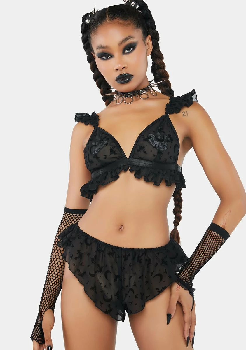 Trickz N' Treatz Witch You Were Here Lingerie Set 3 Trickz N' Treatz Witch You Were Here Lingerie Set