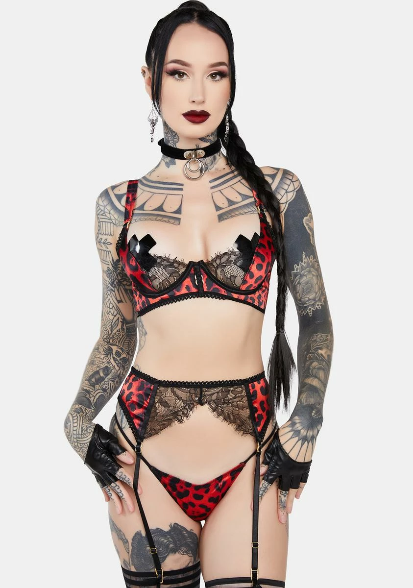 X_Seven 'til Midnight Call Me Wild Lingerie Set 3 X_Seven 'til Midnight Call Me Wild Lingerie Set