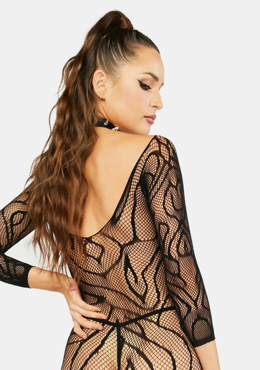 X_Music Legs Kisses And Wishes Crotchless Bodystocking 6 X_Music Legs Kisses And Wishes Crotchless Bodystocking - Image 4