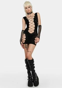 X_Pink Lipstick Cut Deep Mini Dress -Velvet Muse Store 7mr68TQyo6IXdV3b95JwQL488AcDtOHY 24