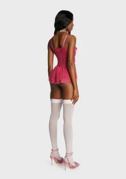 Sugar Thrillz Bubblegum Spoiled But Not Rotten Lace Teddy -Velvet Muse Store 8b1GefRj8hgophNEVeAfbp6TxaAwZiBs 24