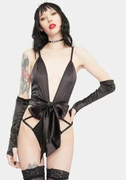 Oh La La Cheri Ambra Deep Plunging Teddy