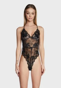 X_Escante Wicked Stunning And Real Lace Teddy
