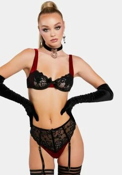 Oh La La Cheri Evie Galloon Lingerie Set