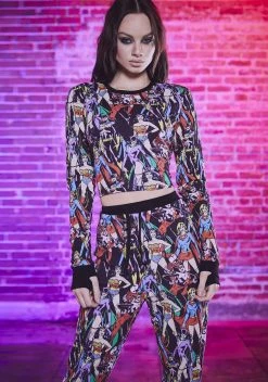 Dolls Kill X DC Living Legends Thermal Pajama Set -Velvet Muse Store A2cxwoCzSFXDjAh8lKc4p90znWcs84xn 24