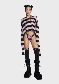 Too Fast Vampire Kitty Graphic Thong -Velvet Muse Store A3X3ZnJVrQ4KHsYVdoeb6Df0VahFB7Of 24