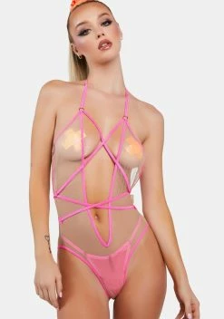 X_Mapale Takin' Chances Sheer Teddy