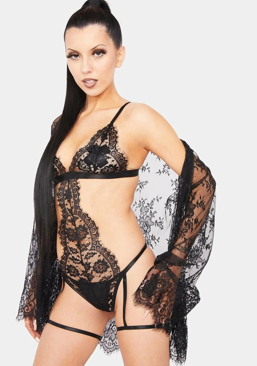 X_Leg Avenue Mystic My New Romantics Lingerie Set 4 X_Leg Avenue Mystic My New Romantics Lingerie Set - Image 2