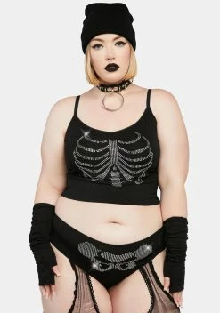 Trickz N' Treatz Plus Goin' Tibia Okay Skeleton Undies Set