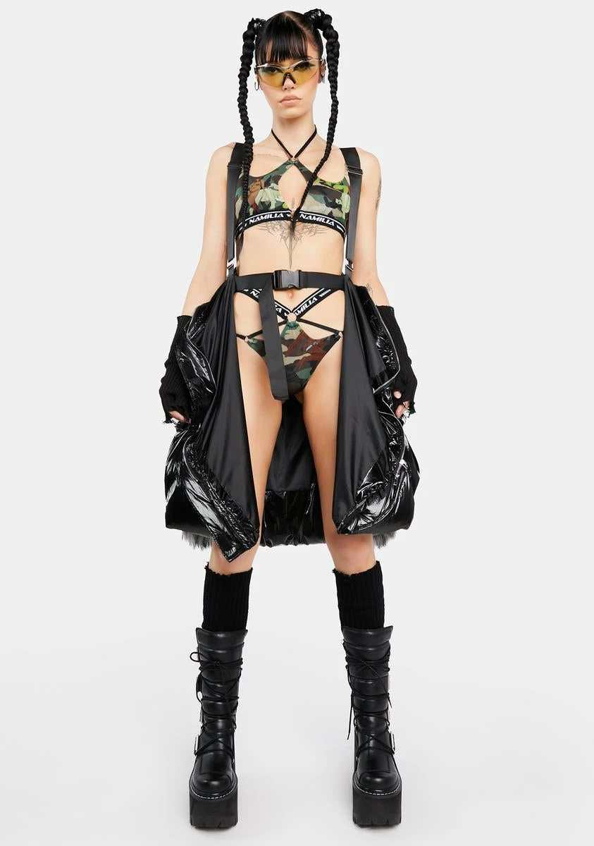 Namilia Self Love Camo Mesh Lingerie Set 5 Namilia Self Love Camo Mesh Lingerie Set - Image 3