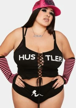 Dolls Kill X Hustler Plus Magazine Babe Sleep Set