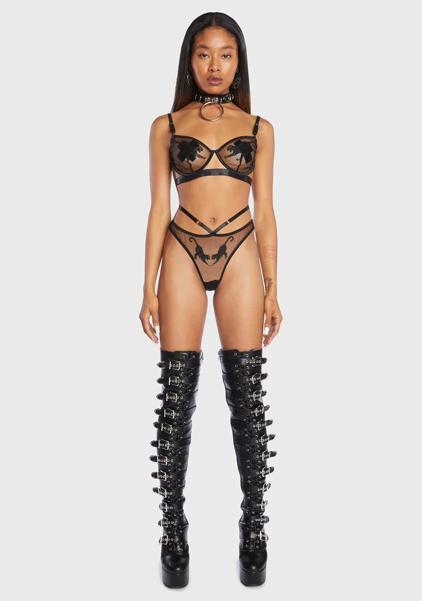 Roma Wild Spots 2 Piece Lingerie Set 3 Roma Wild Spots 2 Piece Lingerie Set