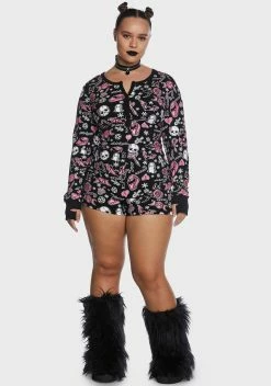 The Grave Girls Plus Revenge Served Sweet Thermal Romper -Velvet Muse Store CW9z0mly1xs6dWsoTB3Q5ER5JgEZfwrB 24