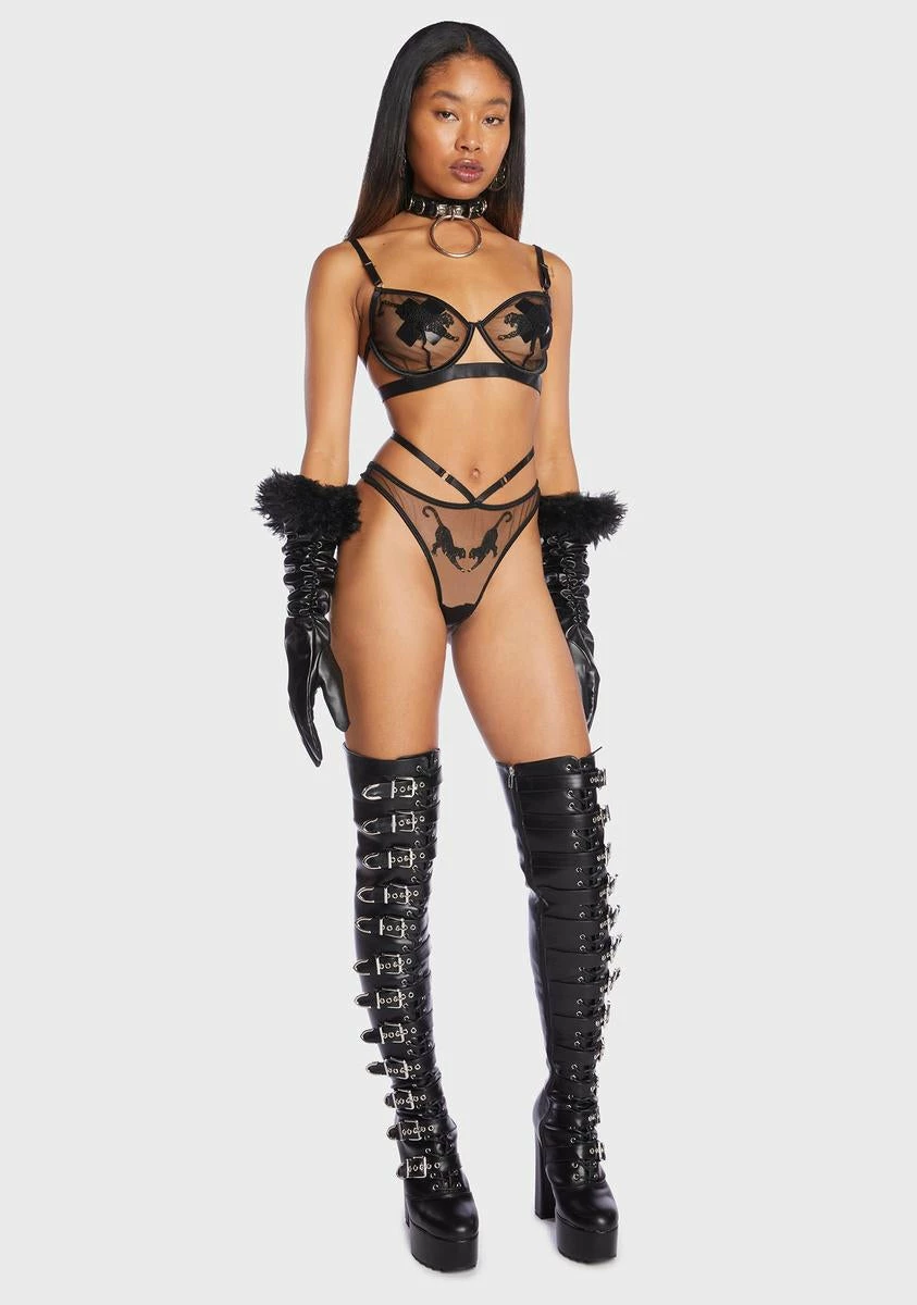 Roma Wild Spots 2 Piece Lingerie Set 5 Roma Wild Spots 2 Piece Lingerie Set - Image 3