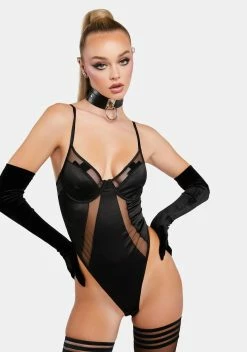 Oh La La Cheri Royale Mesh Teddy