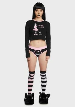 Dolls Kill X Emily The Strange Night Terrors Thermal Underwear -Velvet Muse Store DxgA4LPrk2ZyLjYMxRdN1tFT5C6n0bVO 24