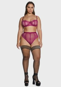 X_iCollection Plus Comfort And Wine Lingerie Set 8 X_iCollection Plus Comfort And Wine Lingerie Set -Velvet Muse Store E5w2tpZhhjujr07S8UOc2AyOI4esUVAe 24