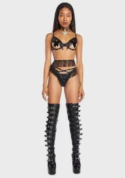 Roma Fringe Sparkle Two Piece Set