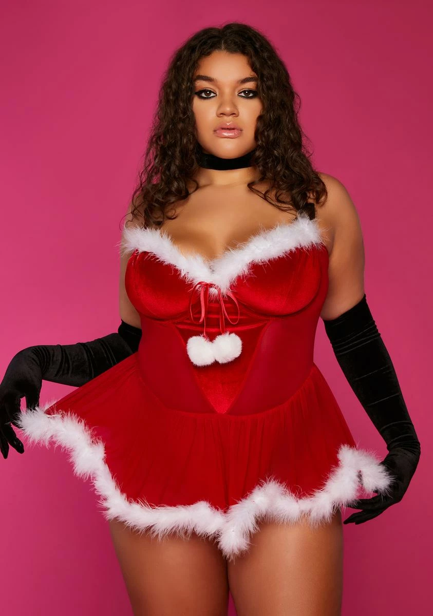 Sugar Thrillz Plus Crimson Holly Eye Candy Mesh Teddy 3 Sugar Thrillz Plus Crimson Holly Eye Candy Mesh Teddy