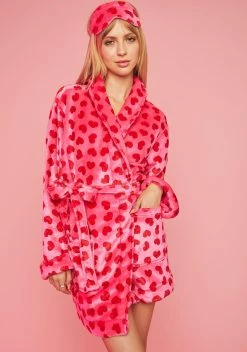 Sugar Thrillz Loyal Maneater Velour Robe Set