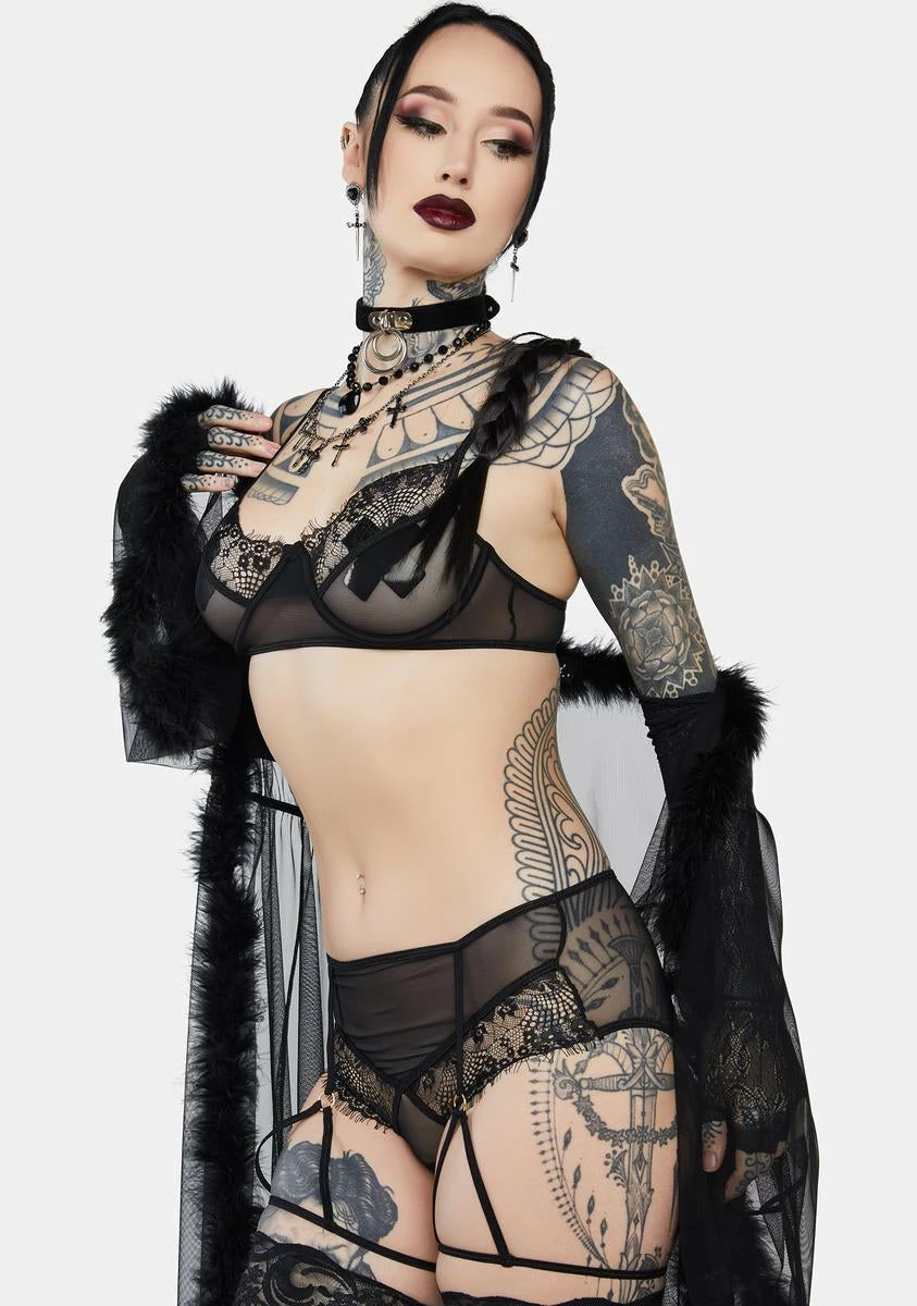 X_Mapale Shadow Of Love Lingerie Set 4 X_Mapale Shadow Of Love Lingerie Set - Image 2