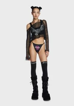 Too Fast Satanic Slut Graphic Thong -Velvet Muse Store Fu8TqwZciX5zWWkS7p7r4ssPwpv0DUYH 24