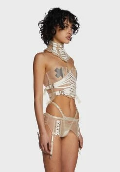 DARKER WAVS Flanger Organza 4-Piece Lingerie Set -Velvet Muse Store G4zytKFl86HEwjIWWlXD5PC3nrkgH103 24