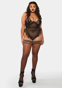 X_Mapale Plus Obscene Kisses Fishnet Teddy 8 X_Mapale Plus Obscene Kisses Fishnet Teddy -Velvet Muse Store H8TWzFGqpUkvV6H57OYPovCcrvjGuSaj 24