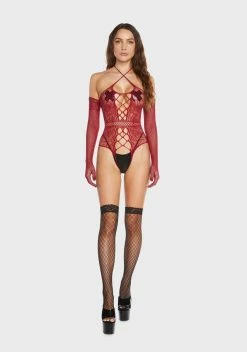 X_Leg Avenue Burlesque Fantasy Fishnet Bodysuit -Velvet Muse Store HL8zmVSXOsKiyskbV9SVoMkO4kXo298n 24