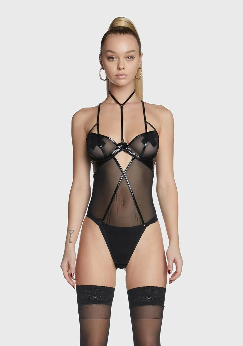 X_Hauty Fall In Line Mesh Teddy 3 X_Hauty Fall In Line Mesh Teddy