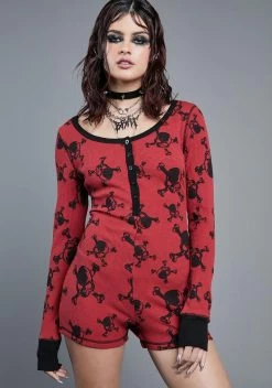 Widow Plain Disguise Thermal Onesie