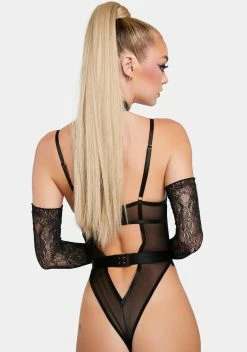 Oh La La Cheri Esther Collared Harness Teddy -Velvet Muse Store IQO4CI2iI8qpIP1M3i9FF8RkdbQn4IP9 24