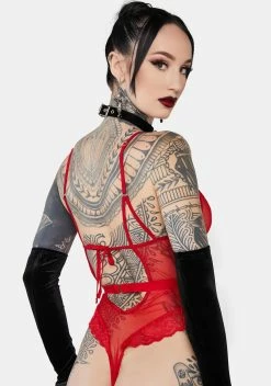 X_Mapale The Fire Within Sheer Bodysuit -Velvet Muse Store IoNO4alPkv7vlHNiIuAZt0HBOkQ74kf8 24