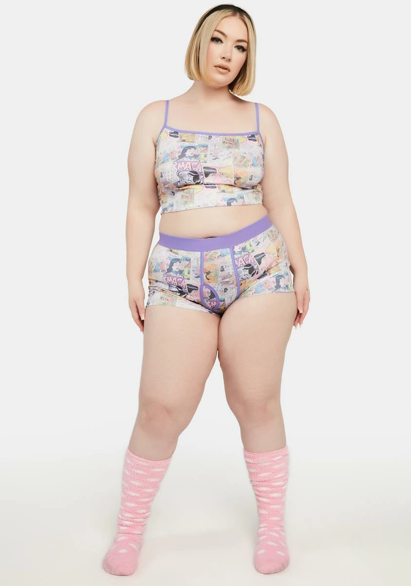 Dolls Kill X Archie Comics Plus Flippin' Pages Boy Shorts 5 Dolls Kill X Archie Comics Plus Flippin' Pages Boy Shorts - Image 3