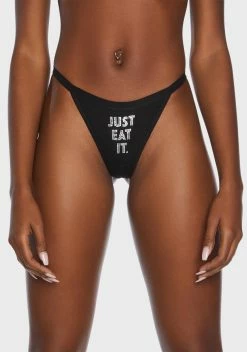 MaryJaneNite Just Eat It Rhinestone Thong -Velvet Muse Store IwDb07MQPuEko87Dew2VV6uADxWjJnCs 24